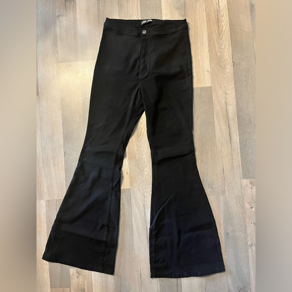 Black Flare Pants